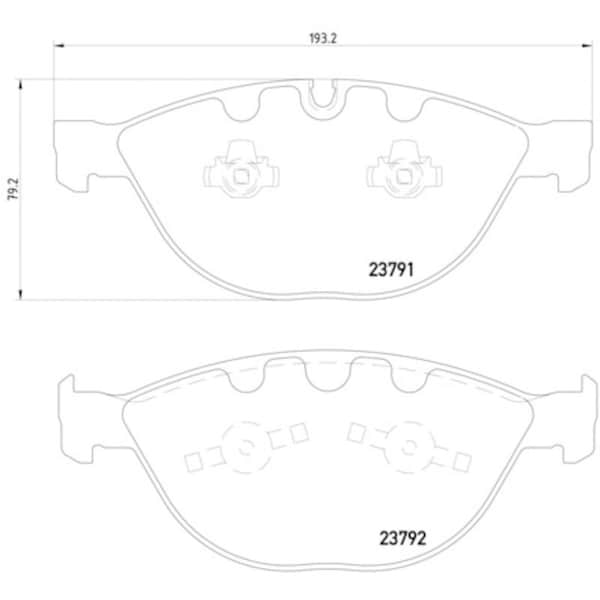 Pagid Brakes Disc Brake Pad, 355006551 355006551 - main